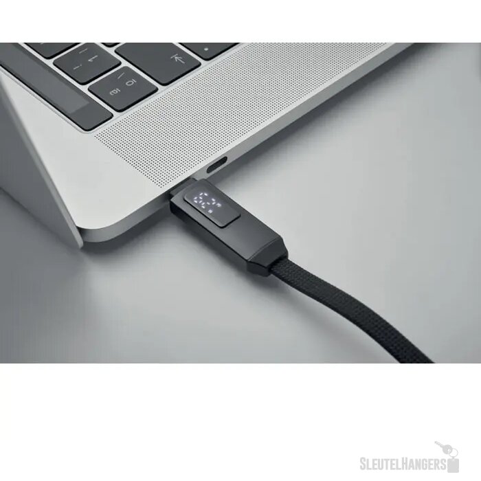 60w oplaadkabel sleutelhanger Keysto zwart