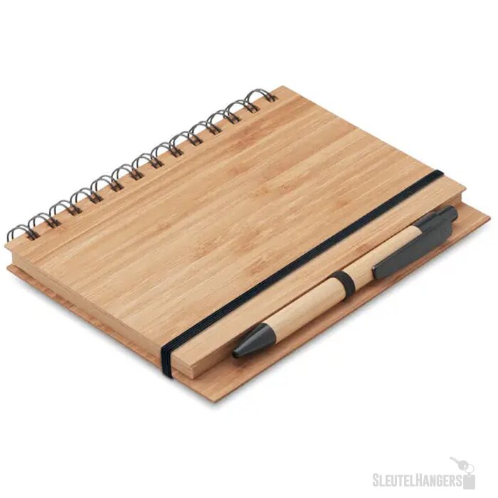 A5 bamboe notitieboek Bambloc hout