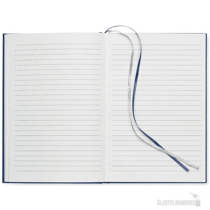A5 gerecycled notitieboek Journu marineblauw