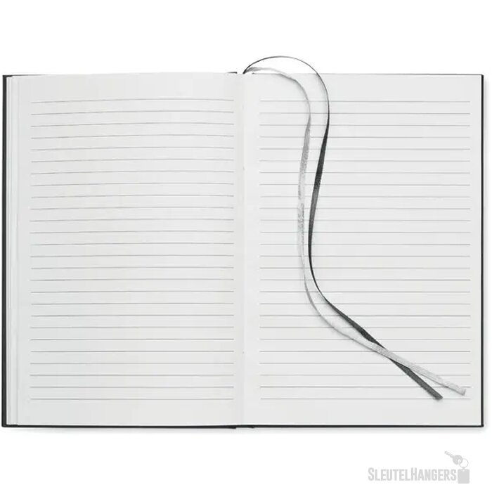 A5 gerecycled notitieboek Journu zwart