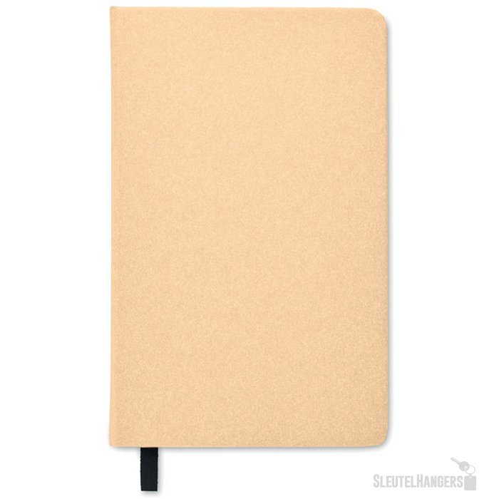 A5 gerecycled notitieboekje Grow Beige