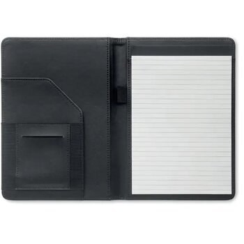 A5 map 300d rpet Folio Zwart