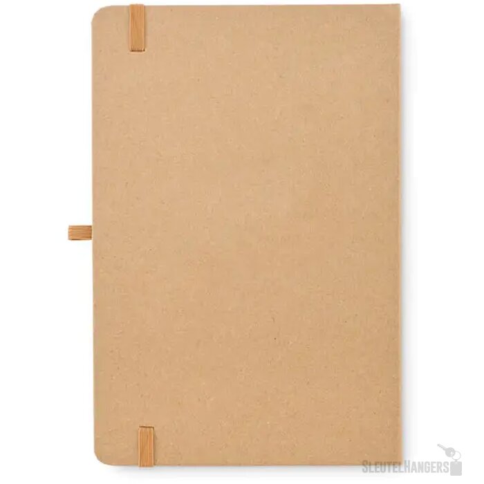 A5 notitieboek gerecycled papier Sticknote Beige