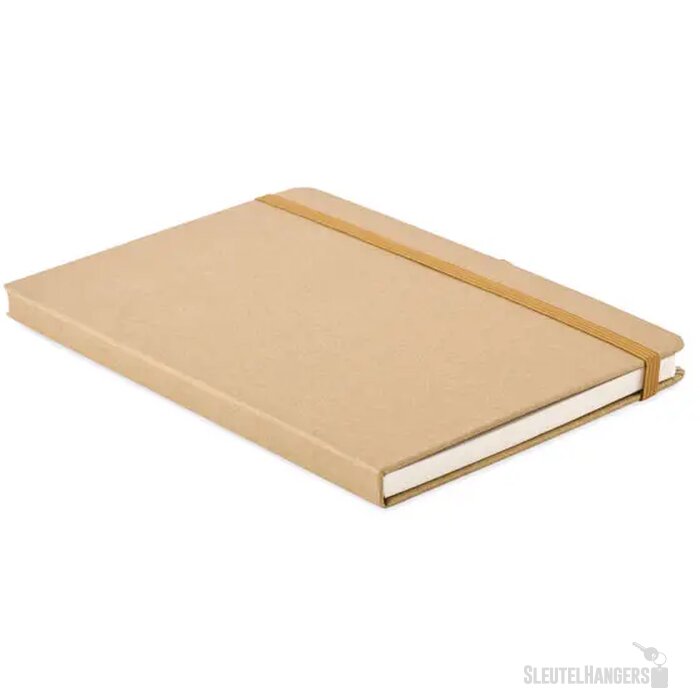A5 notitieboek gerecycled papier Sticknote Beige