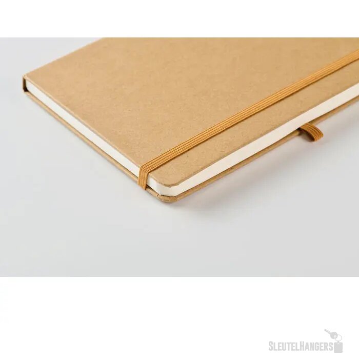 A5 notitieboek gerecycled papier Sticknote Beige