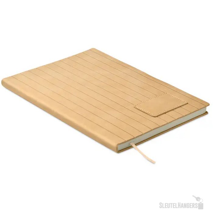 A5 notitieboek in smokey pu Tintray beige