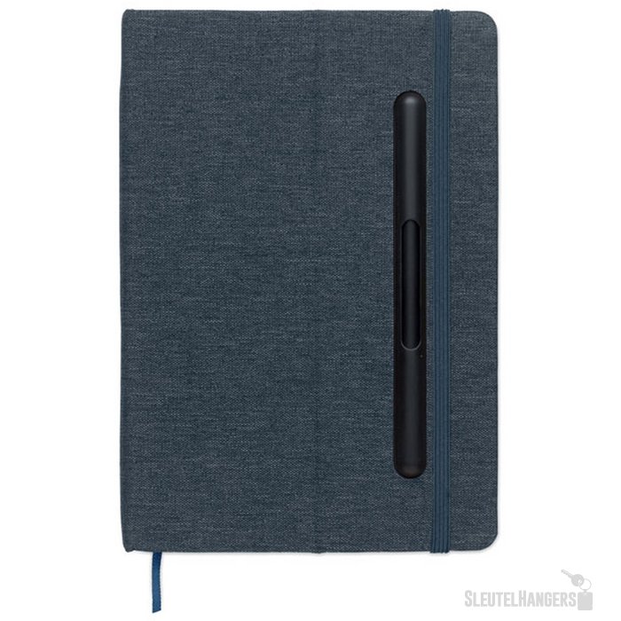A5 notitieboek telefoonhouder Rinbook Kobaltblauw