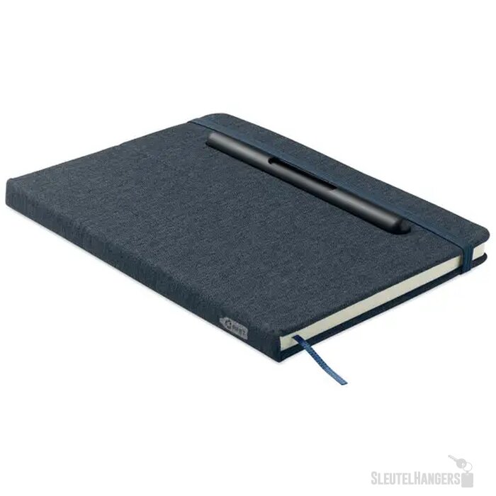 A5 notitieboek telefoonhouder Rinbook Kobaltblauw