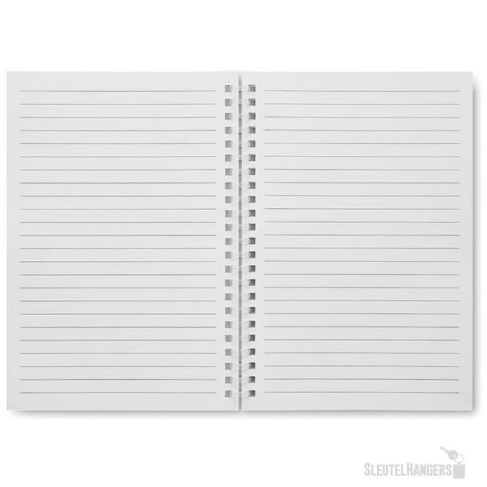 A5 notitieboek van gerecycled karton Recarnote Beige