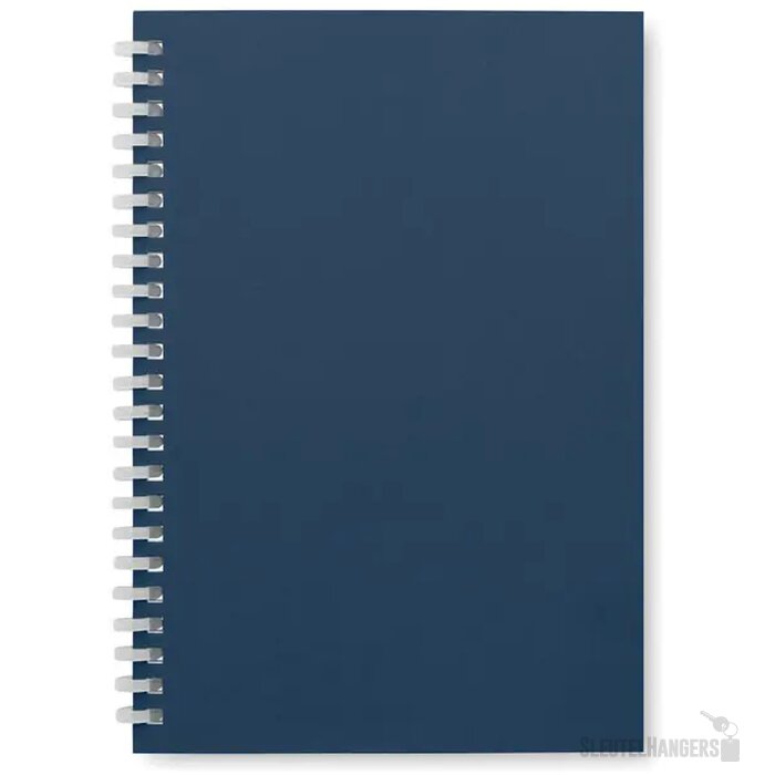 A5 notitieboek van gerecycled karton Recarnote Kobaltblauw