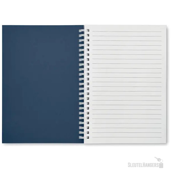 A5 notitieboek van gerecycled karton Recarnote Kobaltblauw