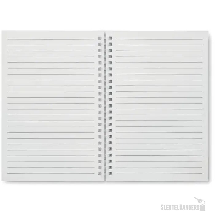 A5 notitieboek van gerecycled karton Recarnote Zwart
