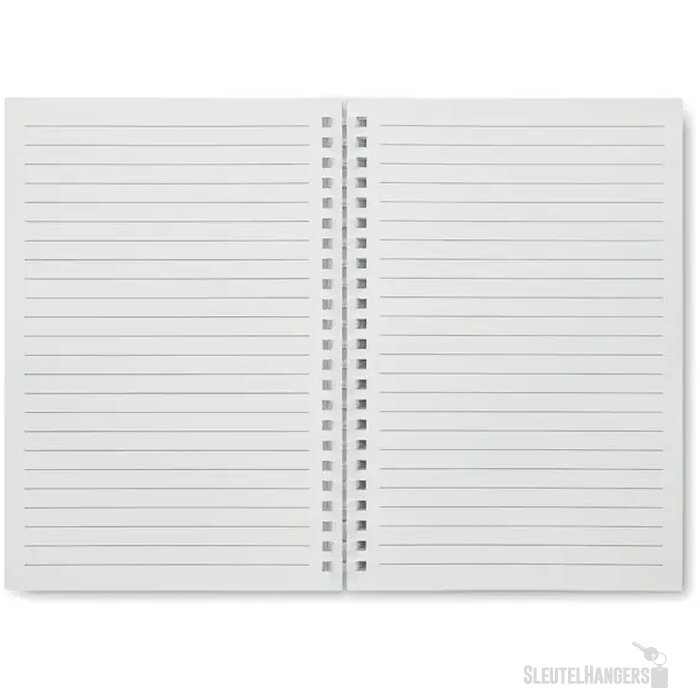 A5 notitieboek van gerecycled karton Recarnote Bruin