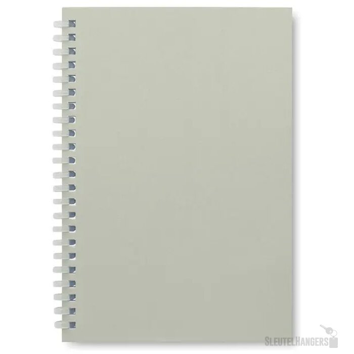 A5 notitieboek van gerecycled karton Recarnote Bruin