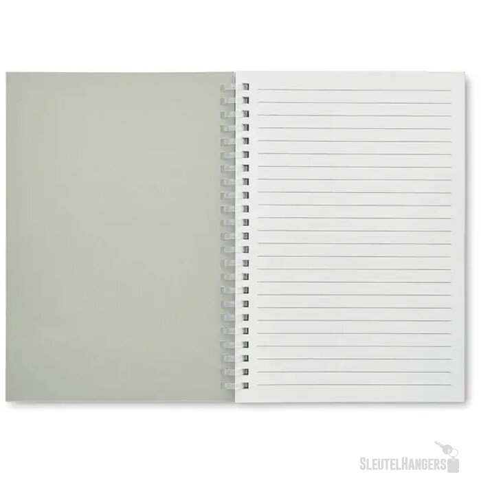 A5 notitieboek van gerecycled karton Recarnote Bruin