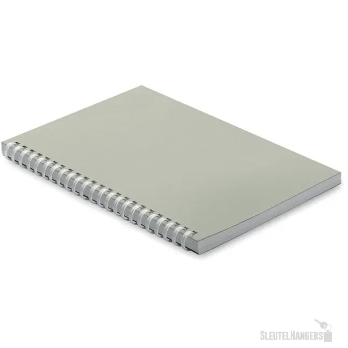 A5 notitieboek van gerecycled karton Recarnote Bruin