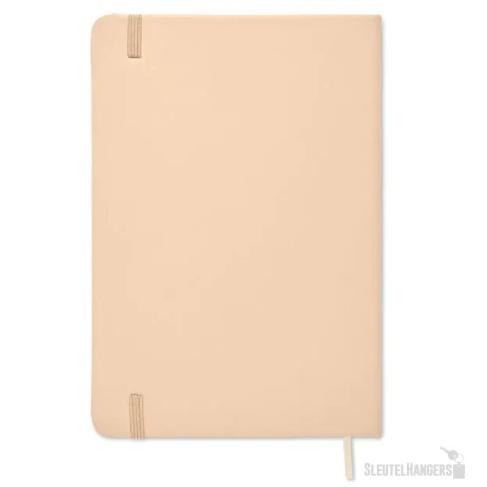 A5 gelinieerd notitieboek Arconot Beige