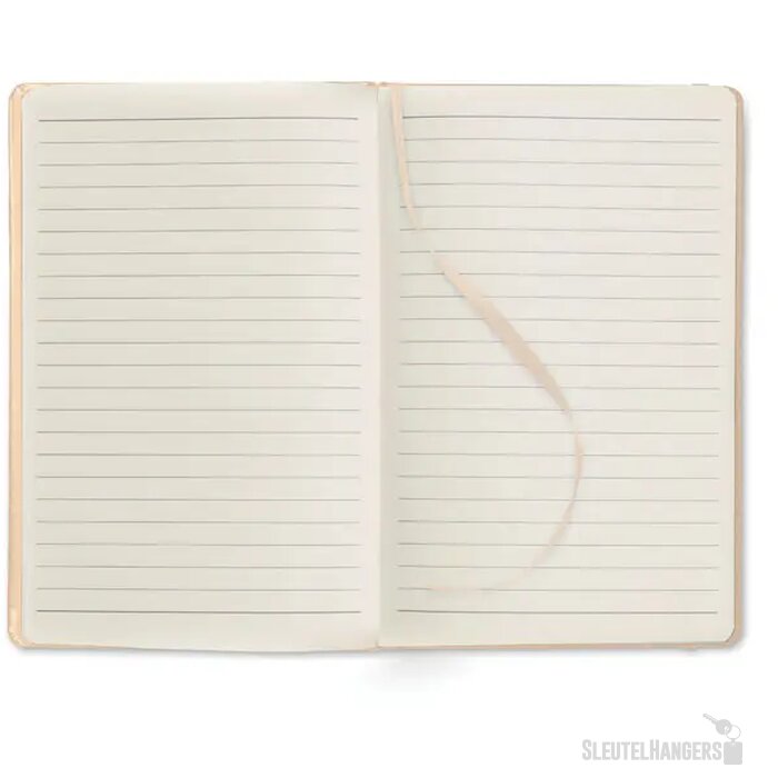 A5 gelinieerd notitieboek Arconot Beige