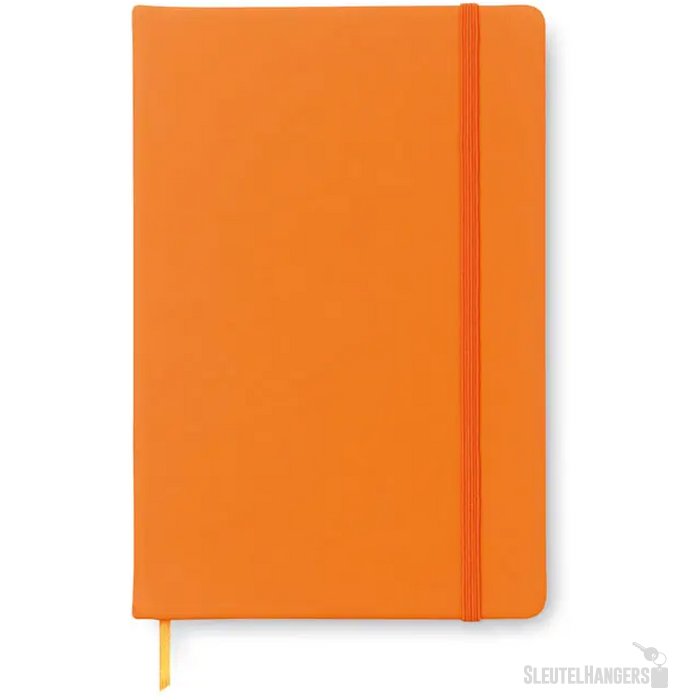A5 gelinieerd notitieboek Arconot Oranje