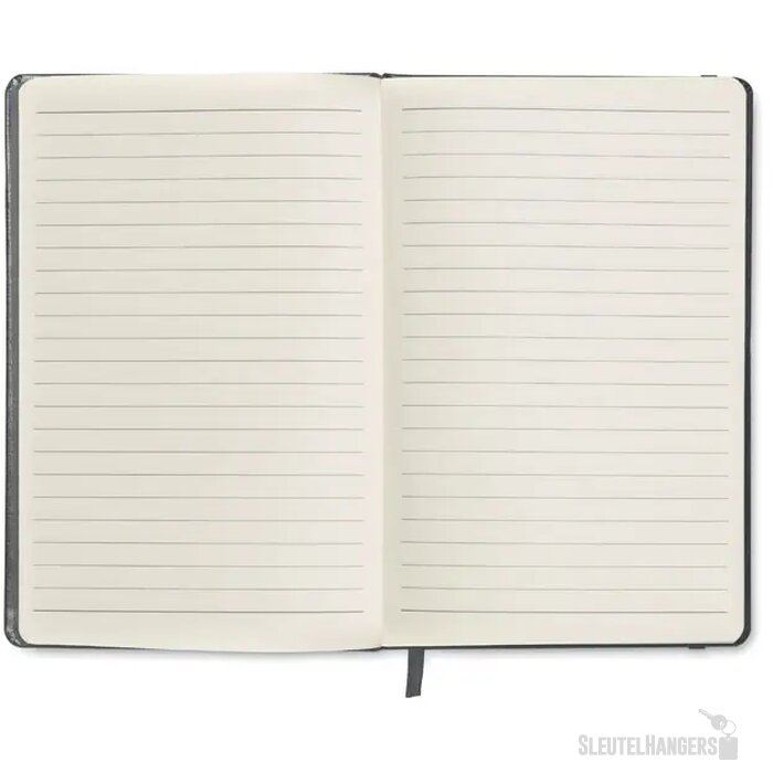 A5 gelinieerd notitieboek Arconot Grijs