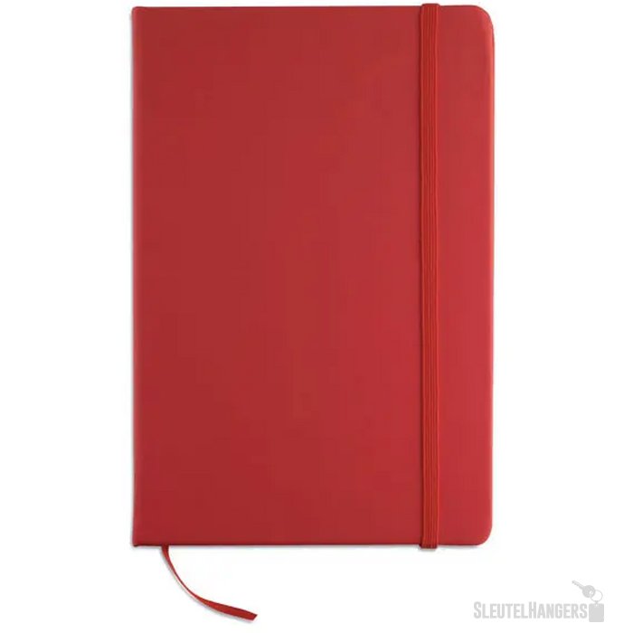 A5 plain notitieboekje Arconot Rood