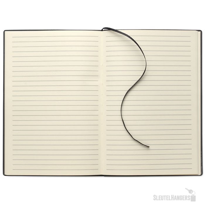 A5 pu notitieboek Treze Zwart