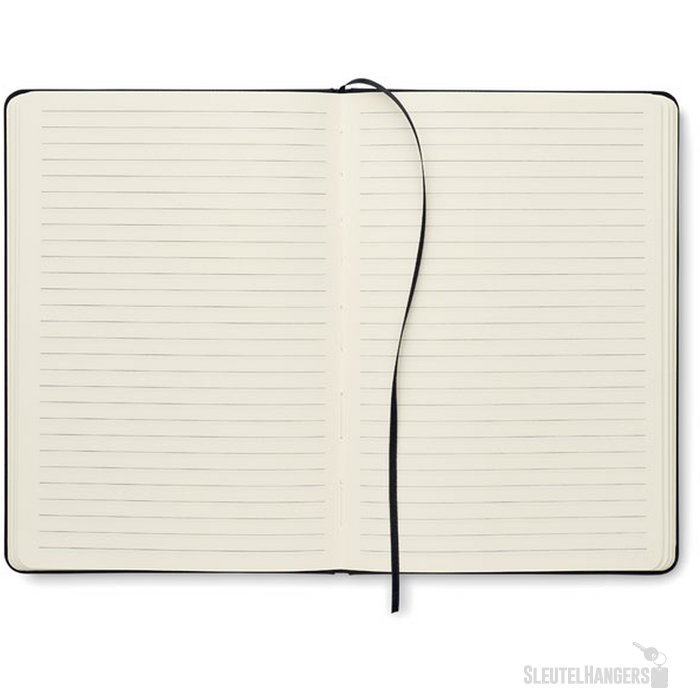 A5 rpet notitieboek met pen Nota Zwart