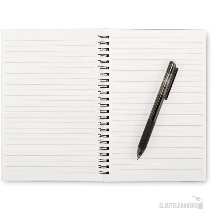 A5 uitwisbaar notitieboekje Nobuuk zwart