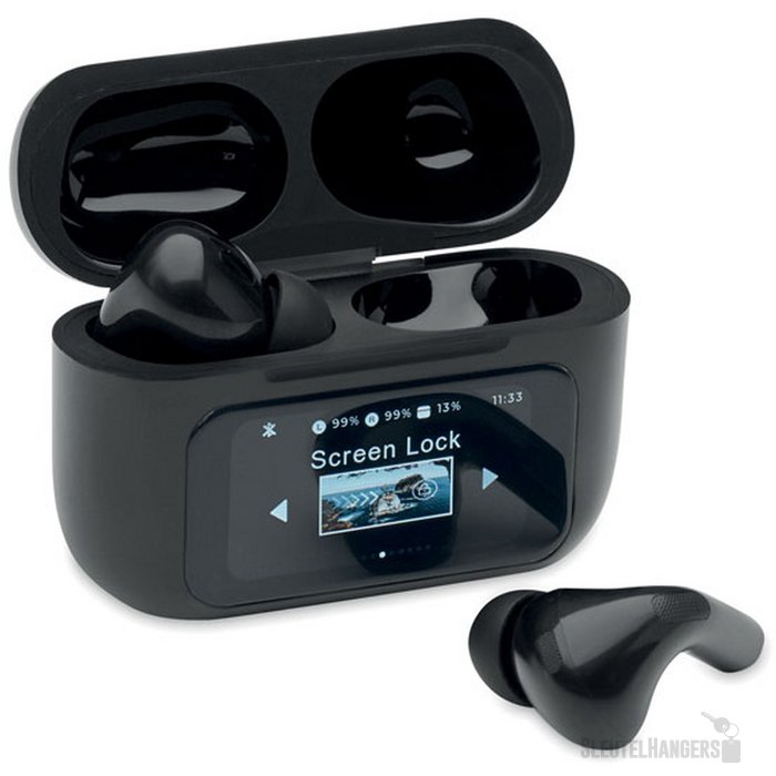 Abs tws oordopjes Silencio zwart