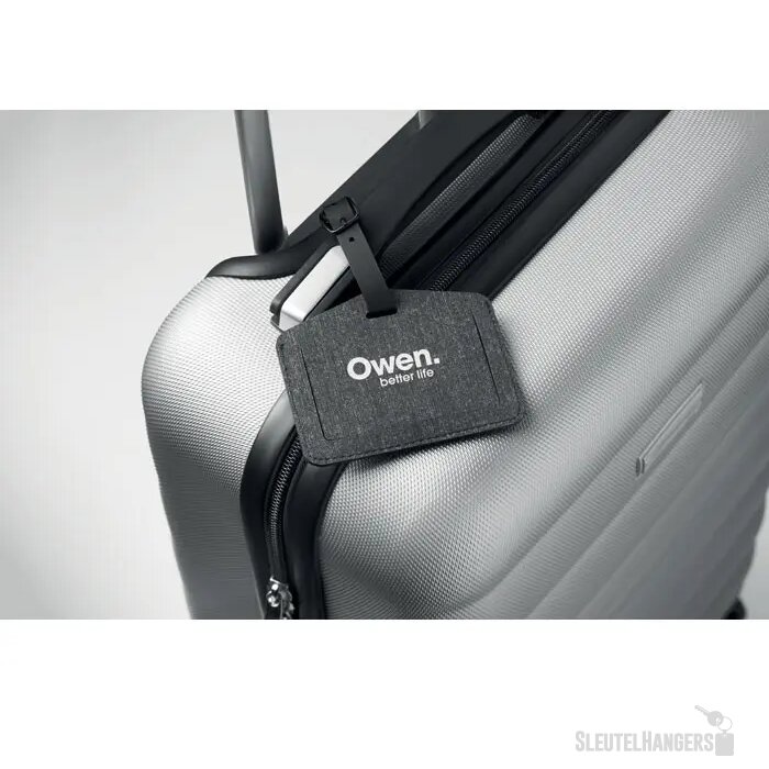 Anti-lost finder bagagelabel Tagsmart Zwart
