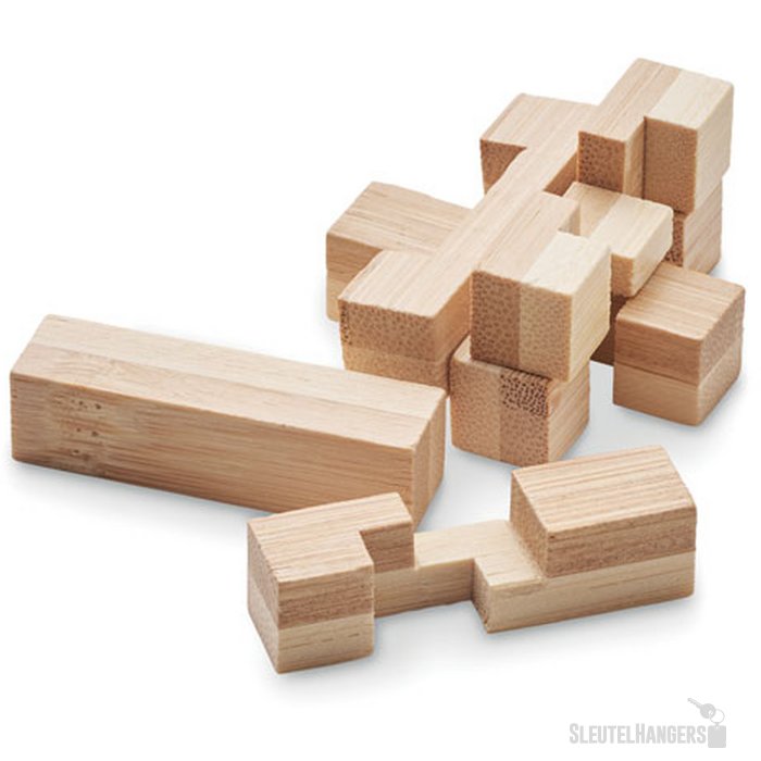 Bamboe breinbreker puzzel Squarenats hout