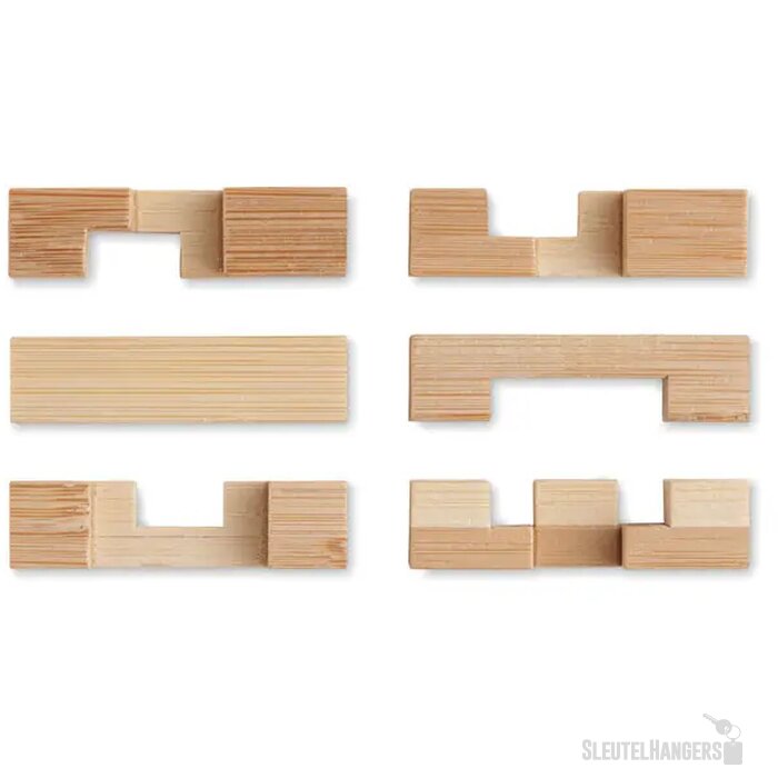 Bamboe breinbreker puzzel Squarenats hout