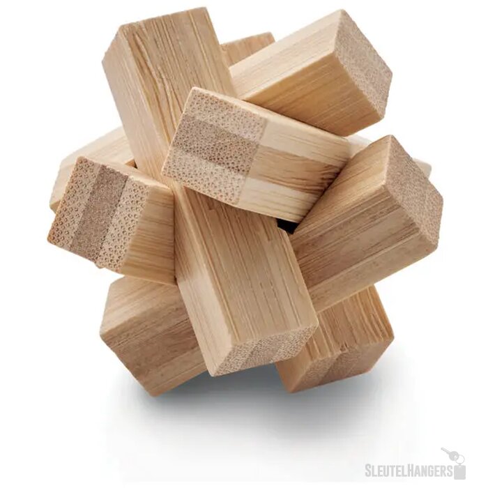 Bamboe breinbreker ster Cubenats hout