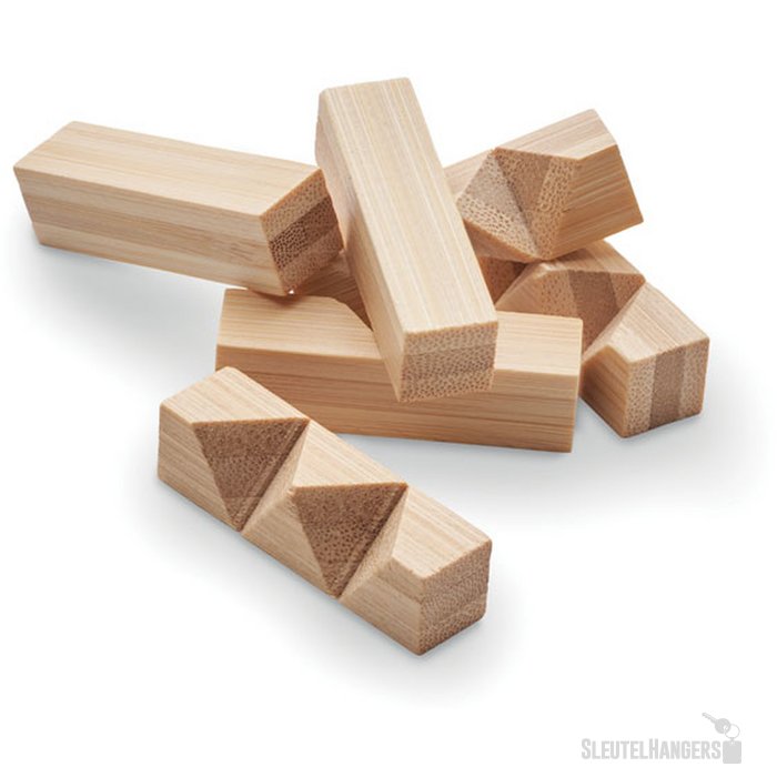 Bamboe breinbreker ster Cubenats hout