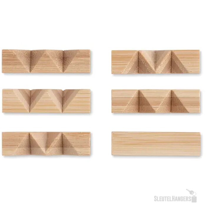 Bamboe breinbreker ster Cubenats hout