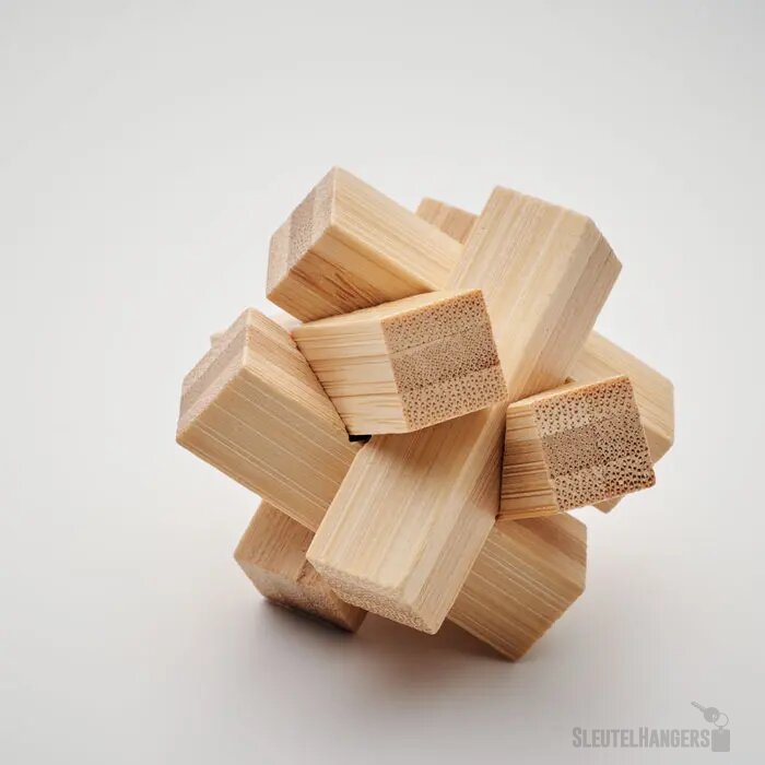 Bamboe breinbreker ster Cubenats hout