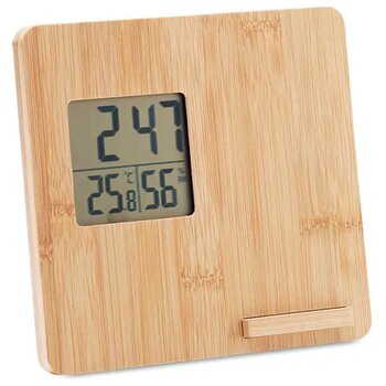 Bamboe weerstation Ferrel hout Bamboe weerstation Ferrel hout