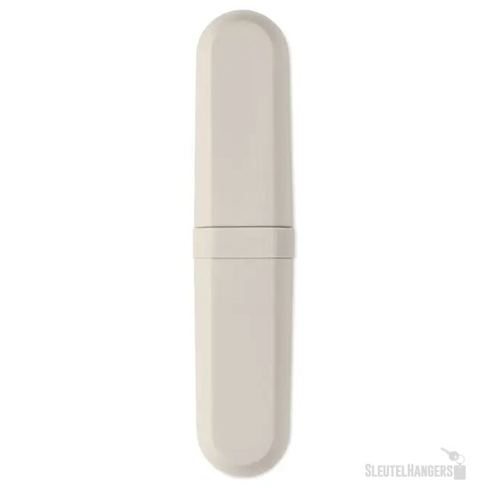 Bestekset en koker in pla Biteful beige