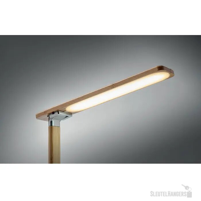 Bureaulamp met oplader 15w Neat light hout