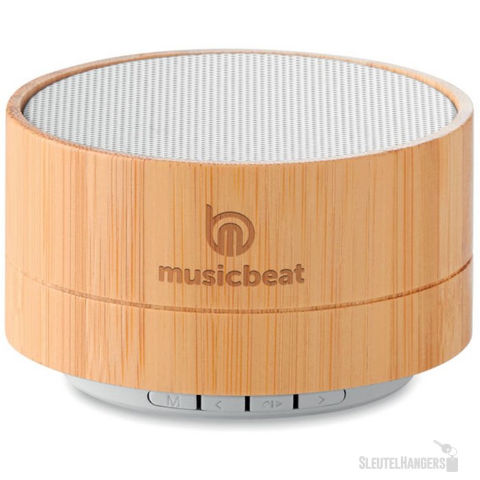 Draadloze luidspreker Sound bamboo wit