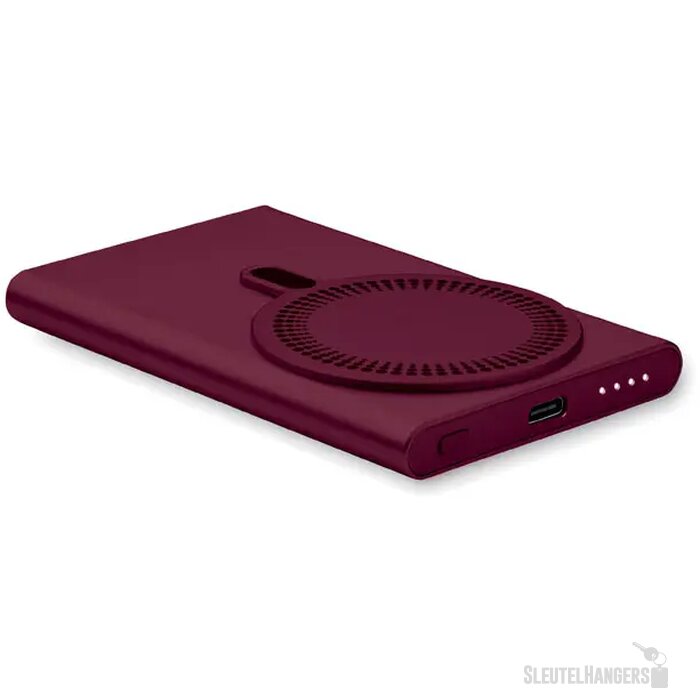Draadloze oplader powerbank Pawtt Bordeaux