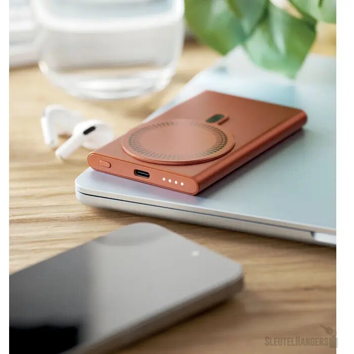 Draadloze oplader powerbank Pawtt Oranje