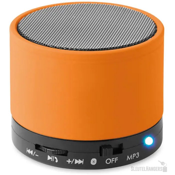 Draadloze-luidspreker Round bass oranje