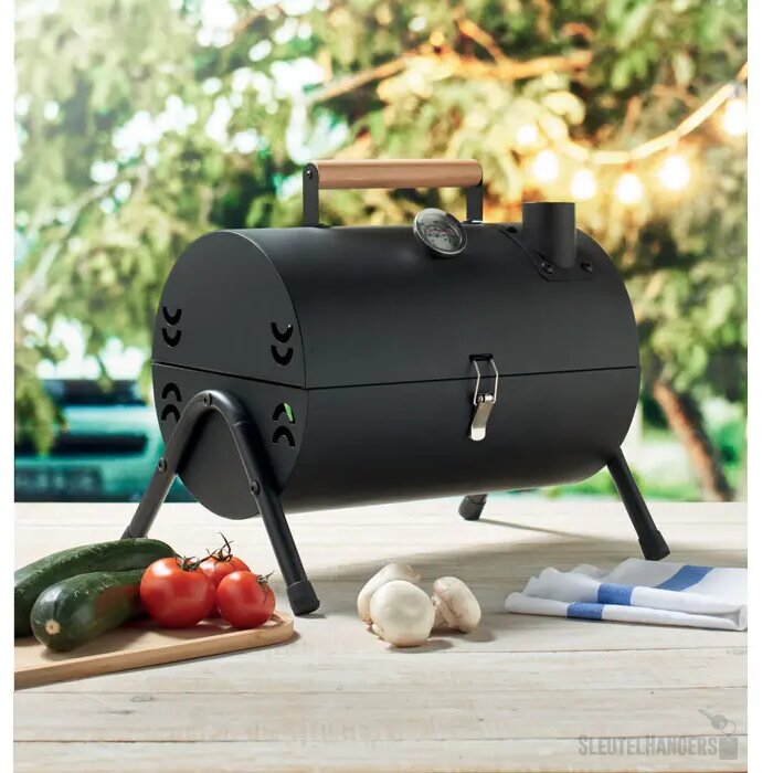 Draagbare barbecue Chimey zwart