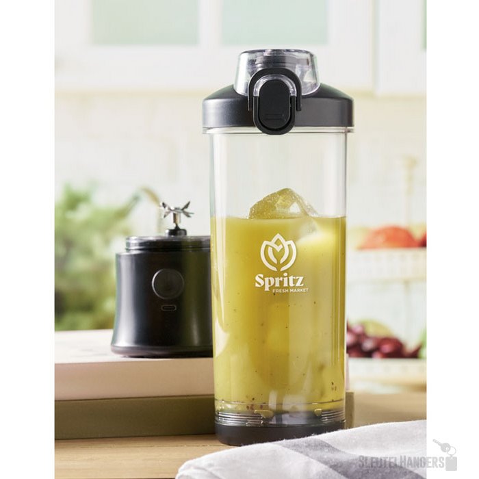 Draagbare smoothie blender Mixie zwart