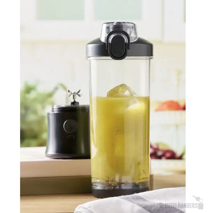 Draagbare smoothie blender Mixie zwart