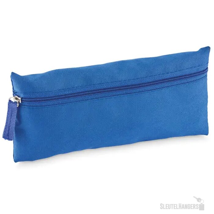Etui met rits Study royal blauw