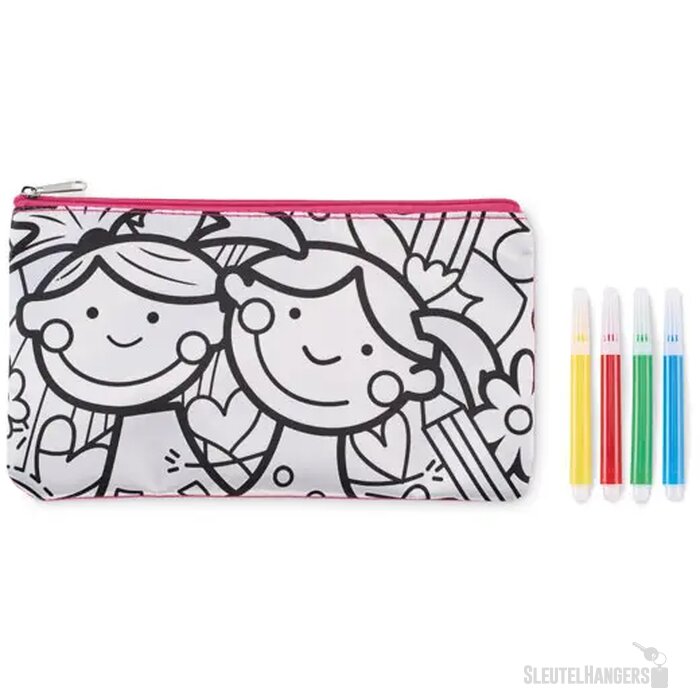 Etui met stiften Kiddo babyrose