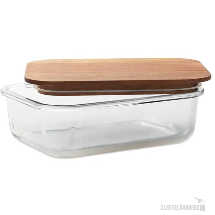 Glazen lunchbox 800ml Vitrio lunch transparant