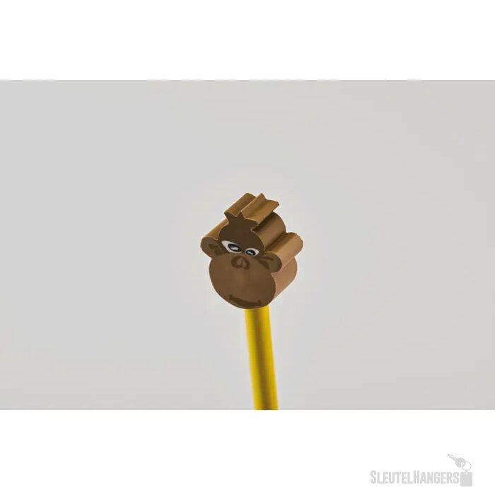 Houten potlood met dierenvorm Circo geel